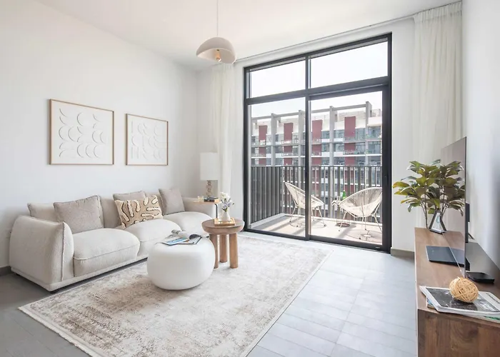 Bright Modrn 1Br With Balcony In Mbr City